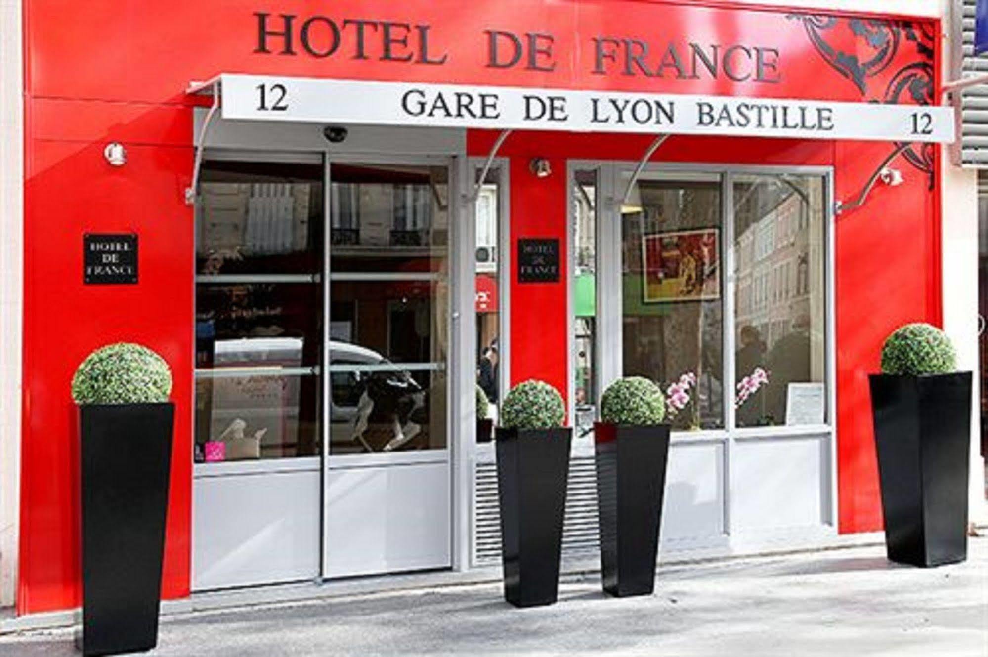 Hotel De France Gare De Lyon Bastille Paris Eksteriør bilde